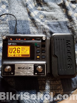 Electric guitar processor Mooer GE100